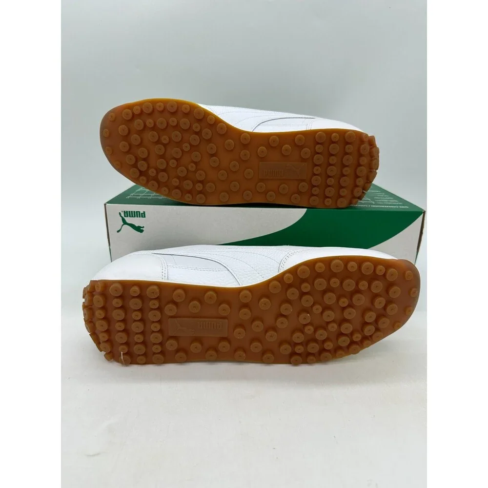 Puma Easy Rider Men's Size 12 White Gum Running Athletic Shoes 399029 02